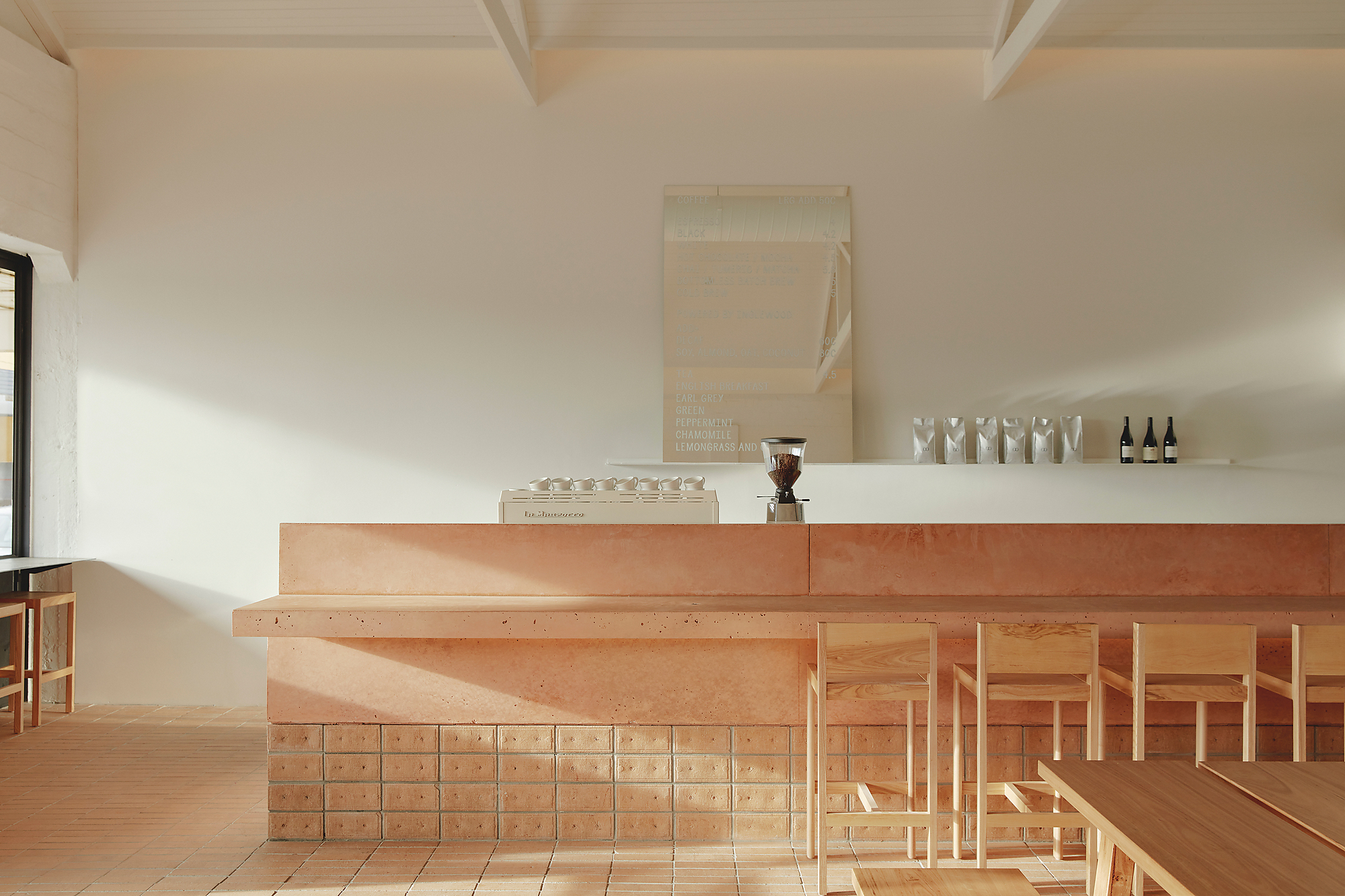 Interior photograph of Prior by Tom Ross